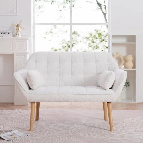 50" Loveseat Sofa with 2 Pillows C15327