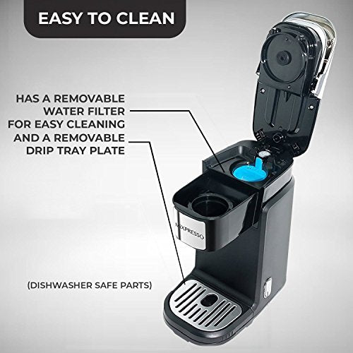 Black Single Cup Coffee Maker V329
