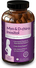 120 Capsules Myo-Inositol with Ashwagandha and Vitamin D3 D682357