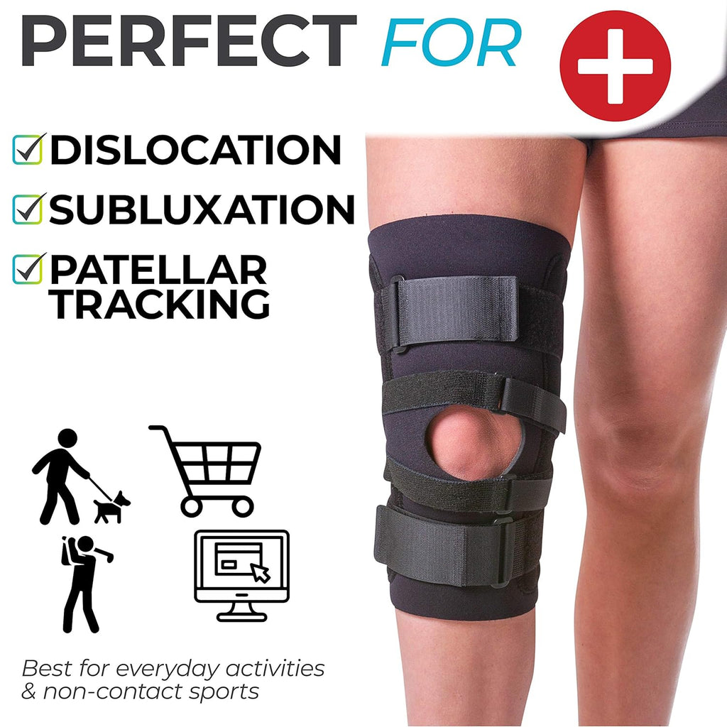 J Patella Knee Brace with Support Straps, 3XL, Pack of 2 N874320