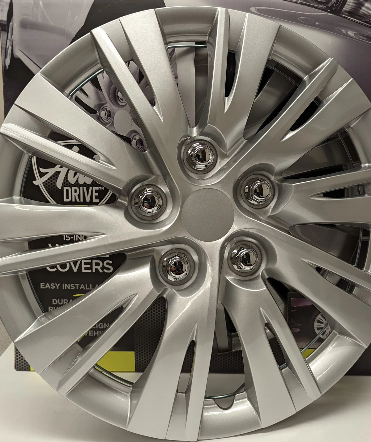 15-inch Wheel Cover Silver Alloy Finish U270706