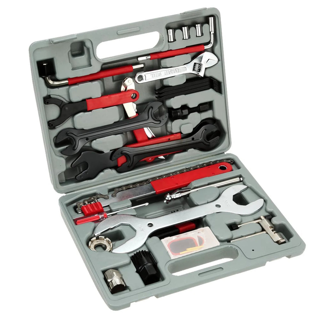 Portable Multifunctional Cycling Bike Tool Kit Set Carbon Steel Tools Y34975