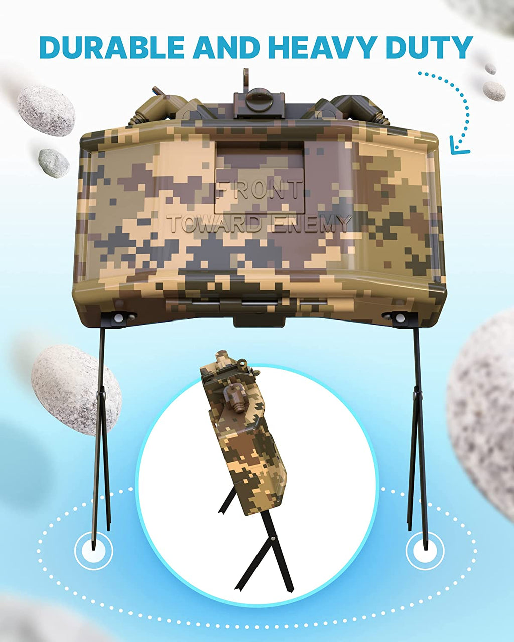Brown Plastic Claymore Toy, 1 Pack D64184