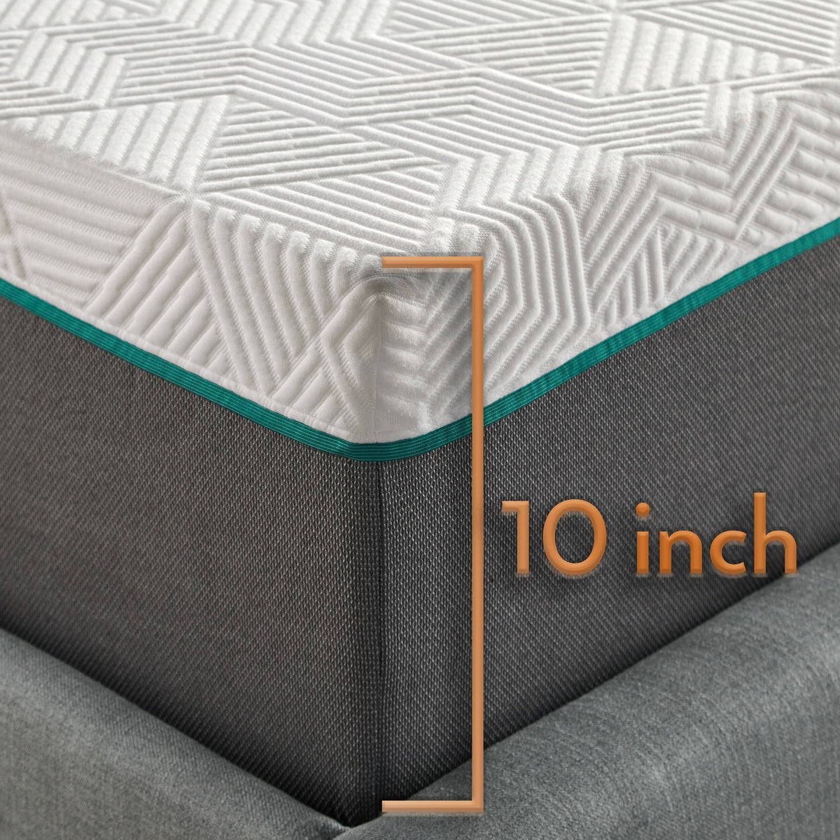 Queen Gel Memory Foam Innerspring Hybrid Mattress N3286