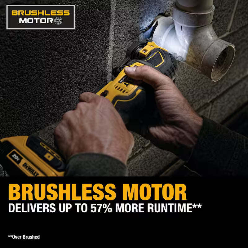 Cordless Brushless Oscillating Multi Tool with 2.0Ah Battery and Charger L807