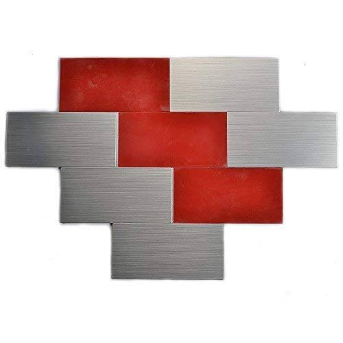 Peel and Stick Tile Backsplash (3x6 inch Chip Size Pack of 40) Y10438