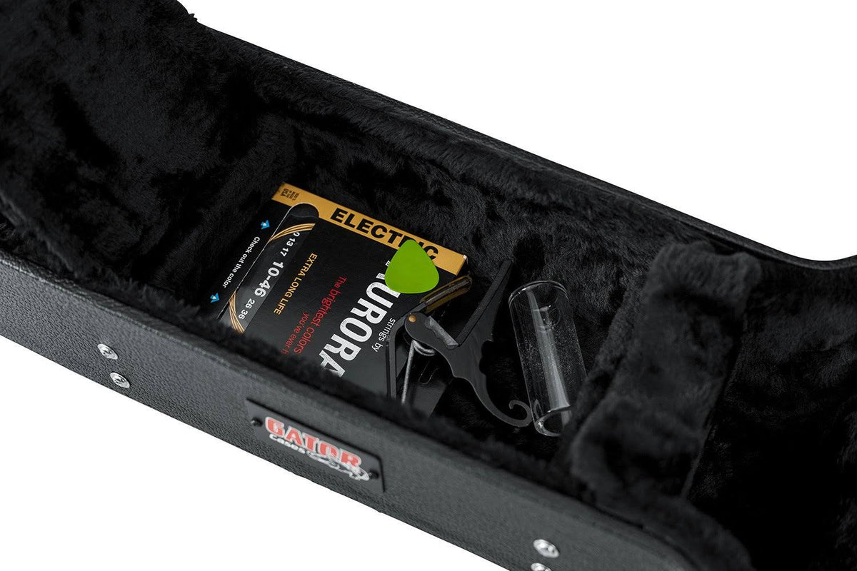 Semi-Hollow Style Guitar Wood Case H76665