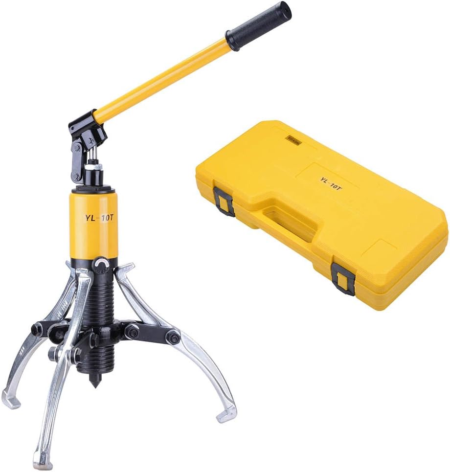 3-Jaw Hydraulic Gear Puller Set 10 Ton with Case H638890