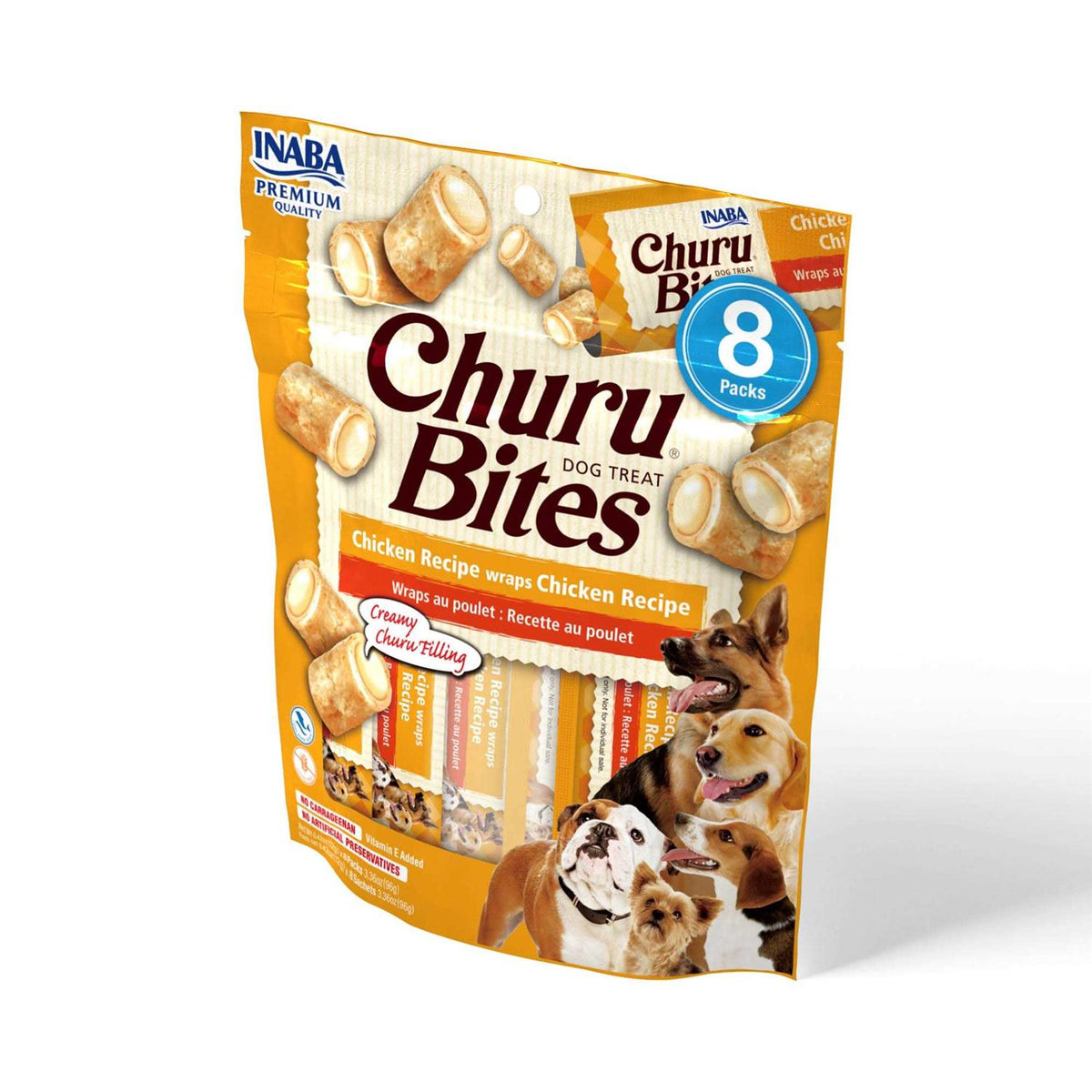 Chicken Recipe Dog Treat Wraps D310