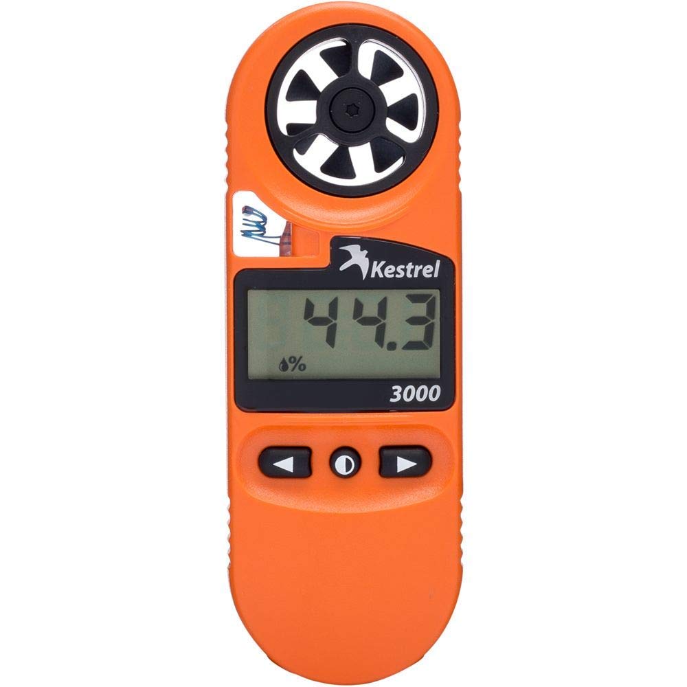 Orange Pocket Weather Meter Z5198