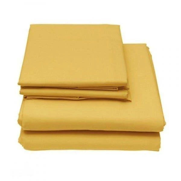 6-Piece Set Deep Pocket Bed Sheets Eggplant California King I79445