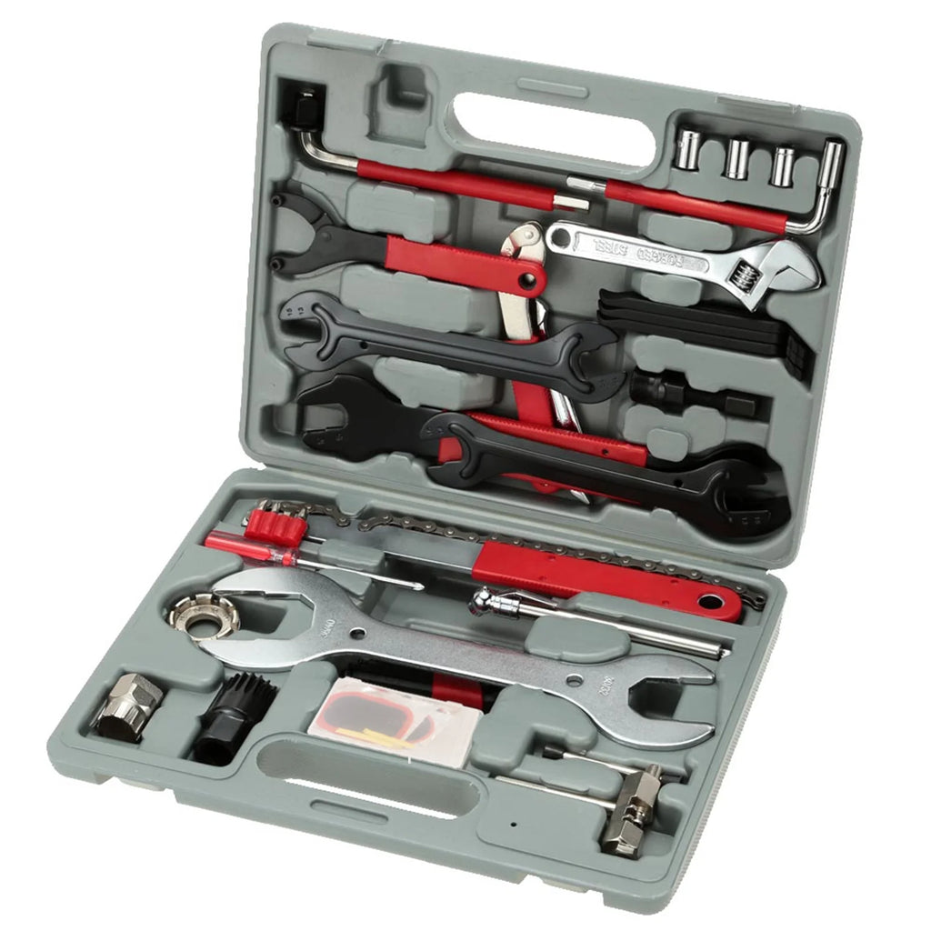 Portable Multifunctional Cycling Bike Tool Kit Set Carbon Steel Tools Y34975