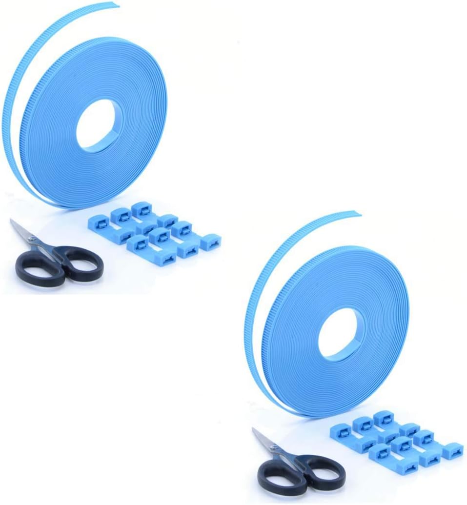 Nylon Cable Ties, 8 Meters Cable Roll With Connectors, 1 Pcs/Pack A53419