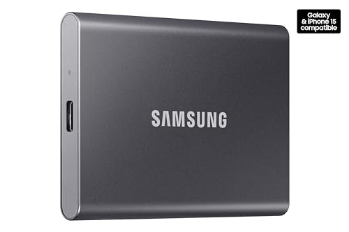 1TB Portable External Solid State Drive, Gray D988484