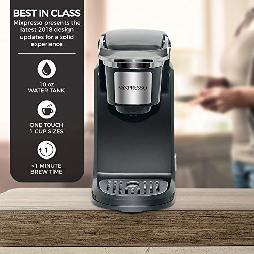 Black Single Cup Coffee Maker V329