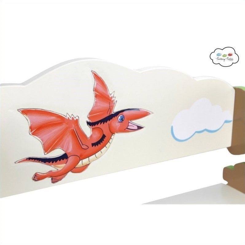 Dinosaur Kingdom Bookcase with 3 Shelves and Drawer O52084