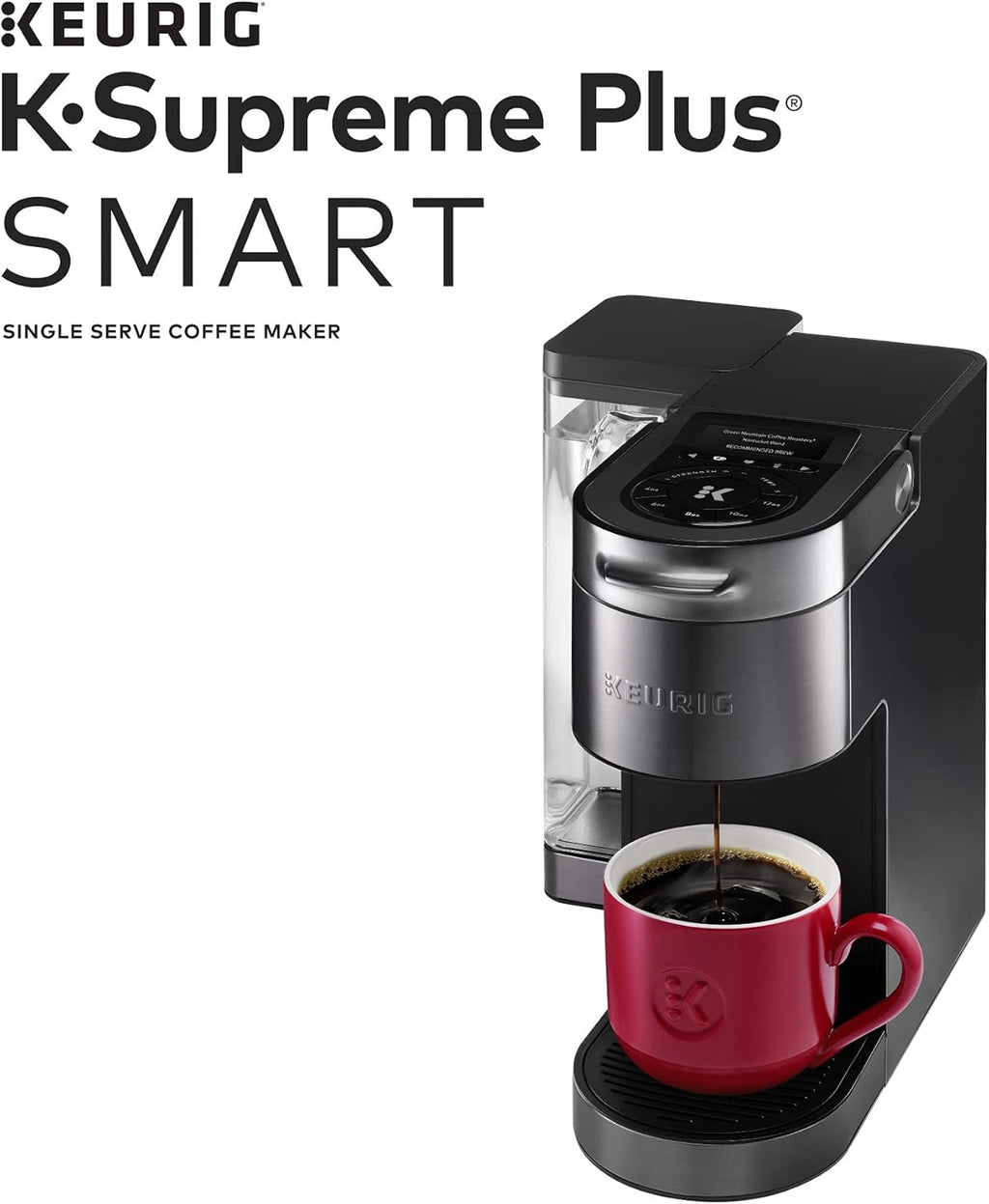 Single Serve K-Cup Pod Coffee Maker (Black) Q65221