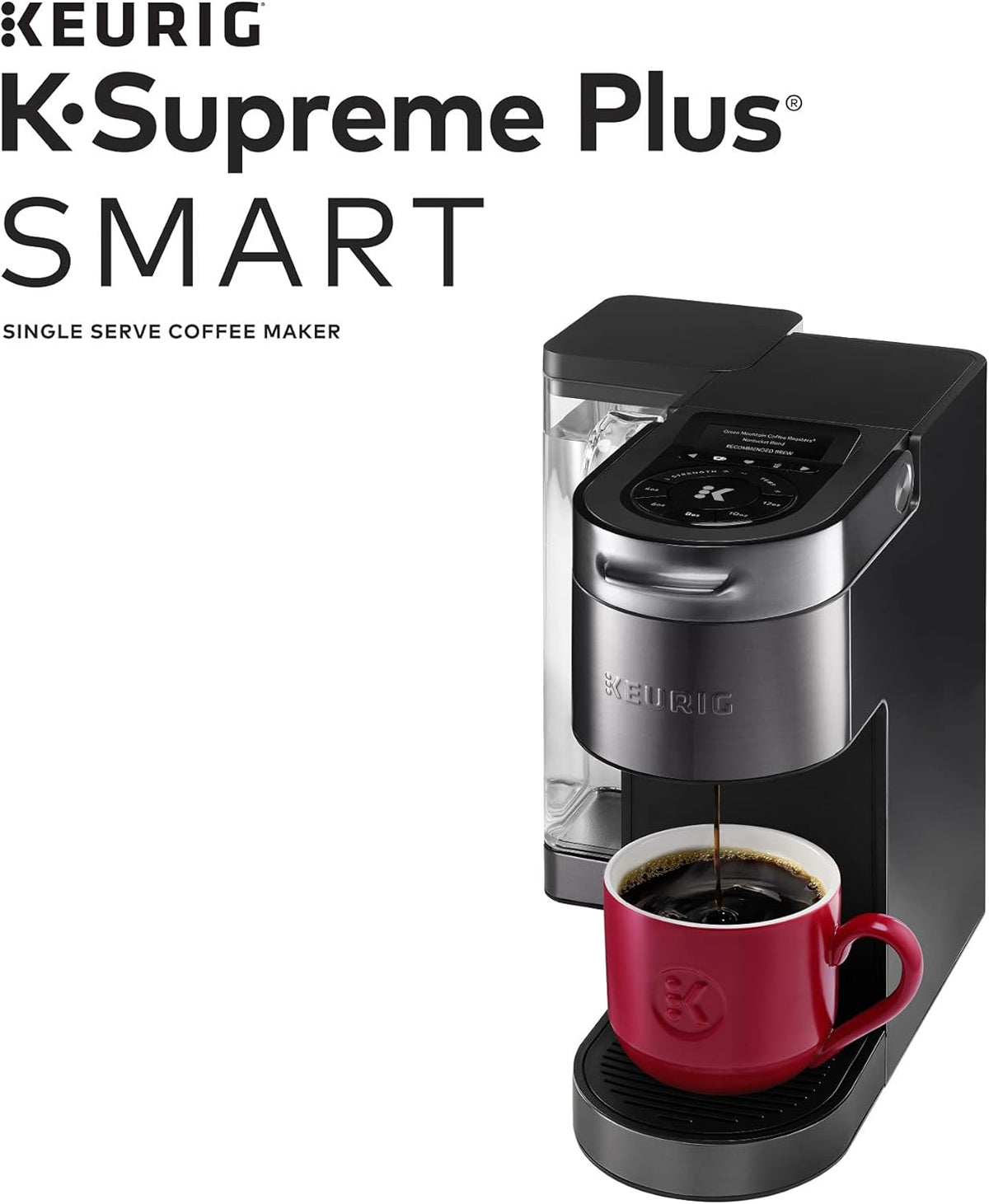 Single Serve K-Cup Pod Coffee Maker (Black) Q65221