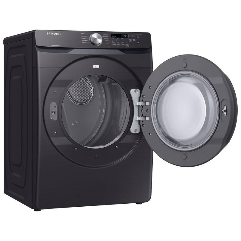 7.5 cu. ft. Stackable Vented Electric Dryer with Sensor Dry in Brushed Black P902