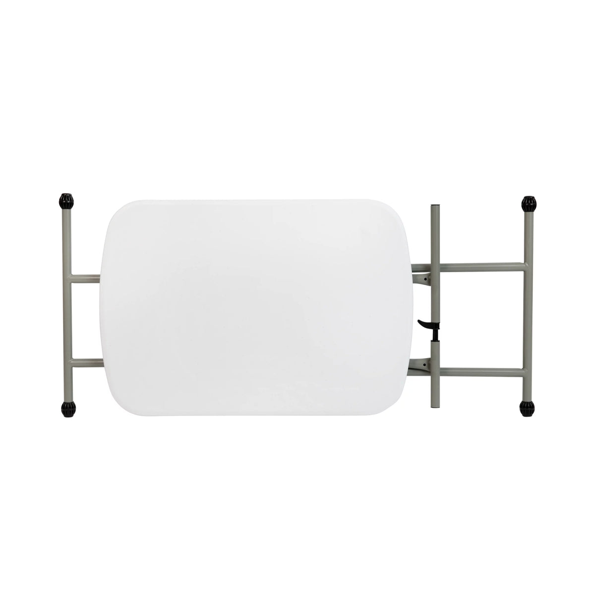 26 Inch Granite White Plastic Folding Table D67221
