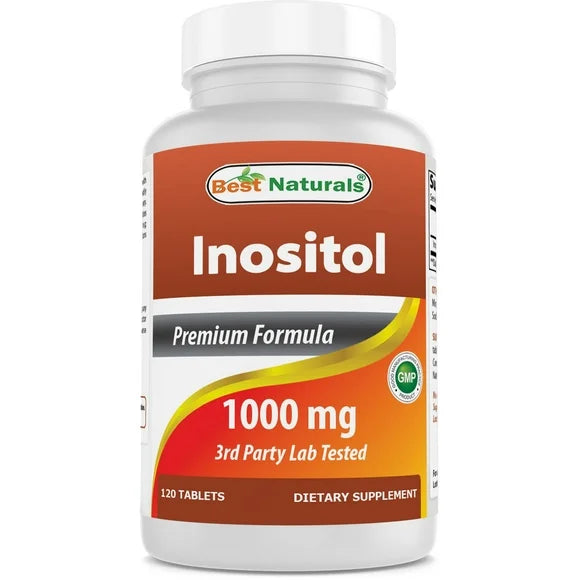 Inositol 1000mg 120 Tablets X6425
