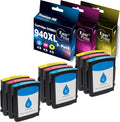 9 Pack Ink Cartridge for HP 940 940XL Officejet Pro 8000 8500 8500A Printer E37591