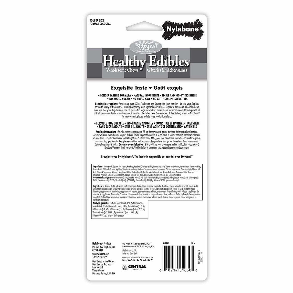 Healthy Edibles Dog Bone J287