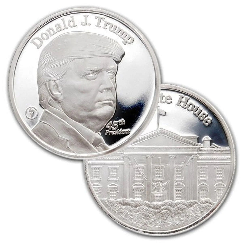 Trump .999 Pure Silver 1 Oz Round E649503