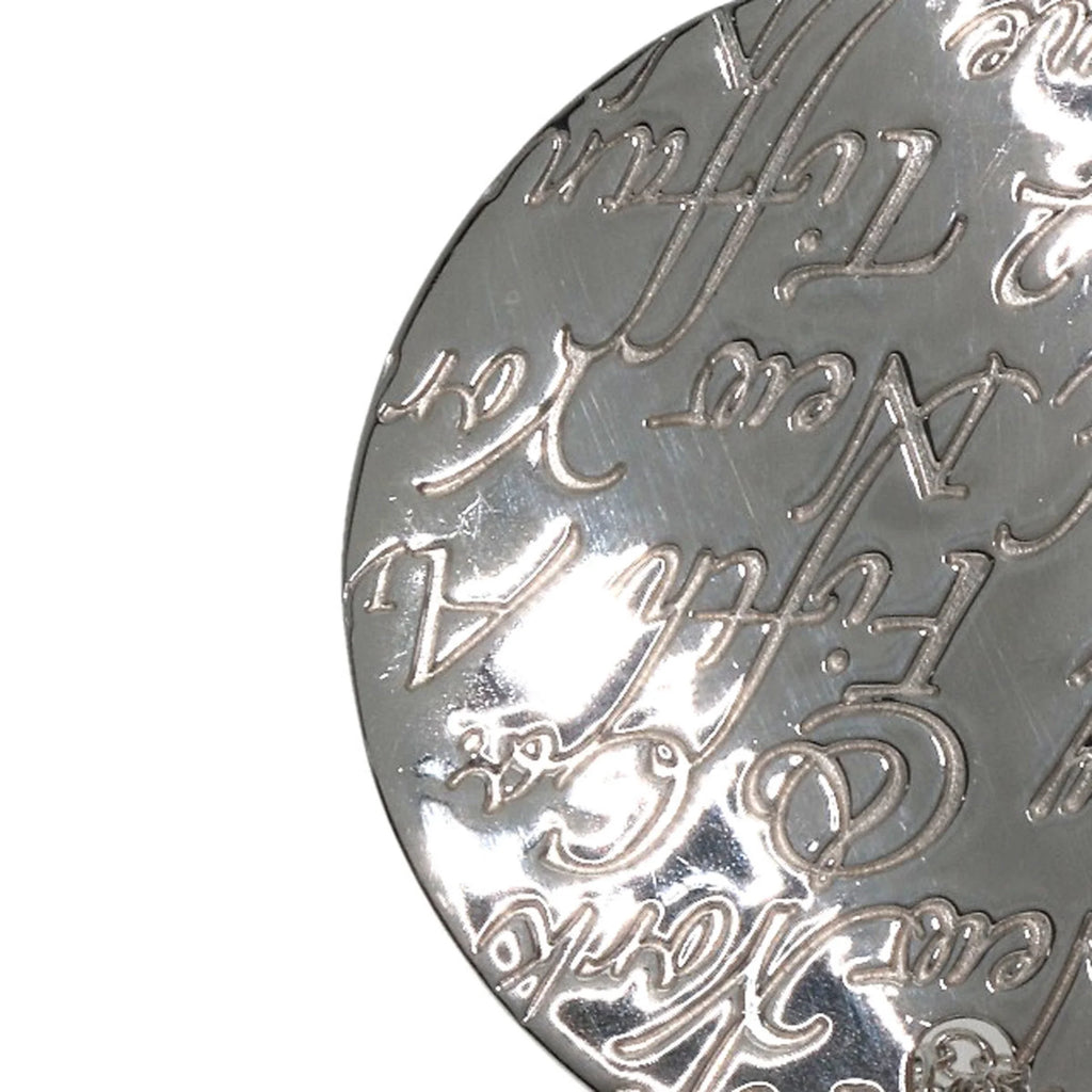 Tiffany Notes Round Ginza 2008 Necklace Silver V300622