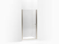 Matte Nickel Frameless Pivot Shower Door C922