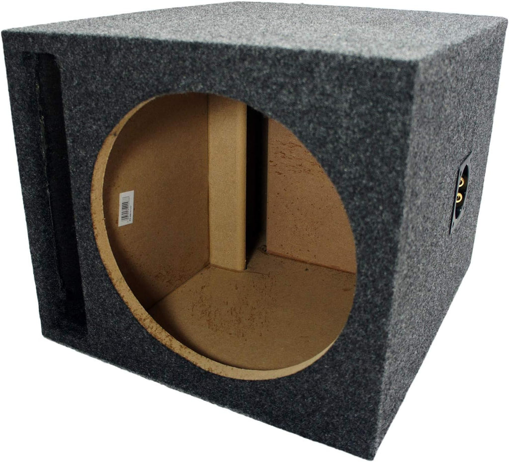 Single 12 Sub Box & CXA800.1 Car Stereo Bundle I1848