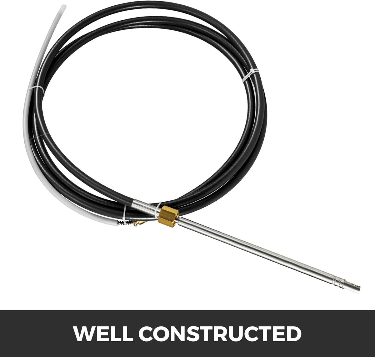 Boat Steering Cable 14ft Rotary Mechanical Steering Cable V9186