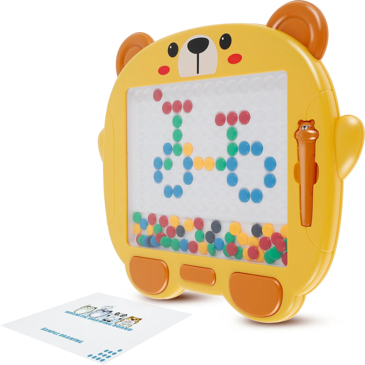 Magnetic Drawing Board with Magnetic Pen and Cards R342
