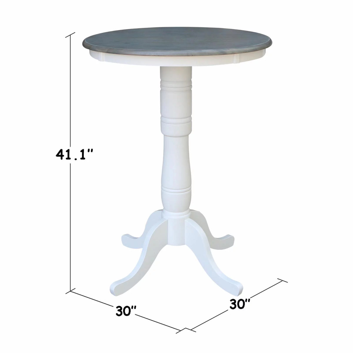 Solid Wood Round Pedestal Dining Table T1822