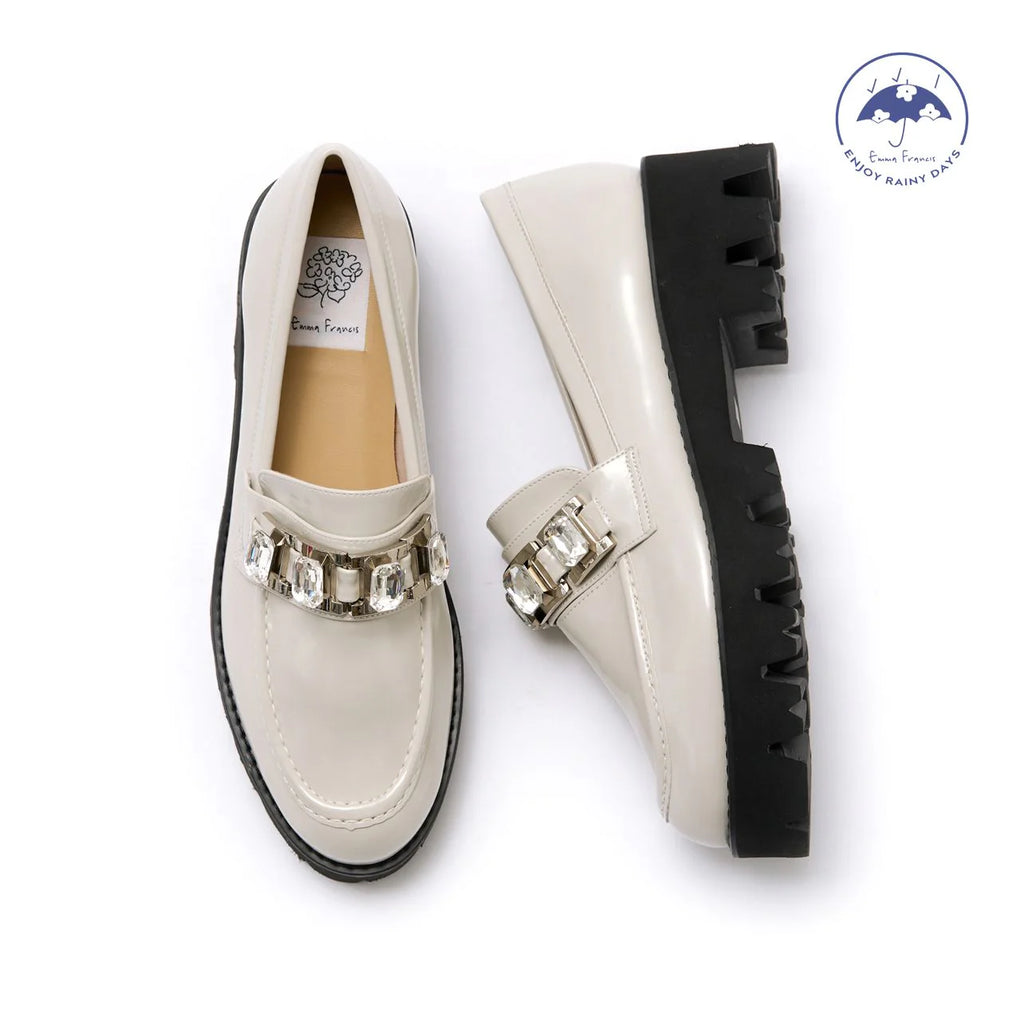 Track Sole Beaded Loafers I37364