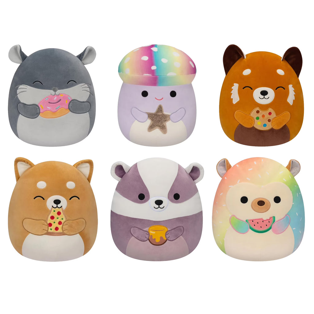 5" Set of 6 Mini Plush Toy P44570