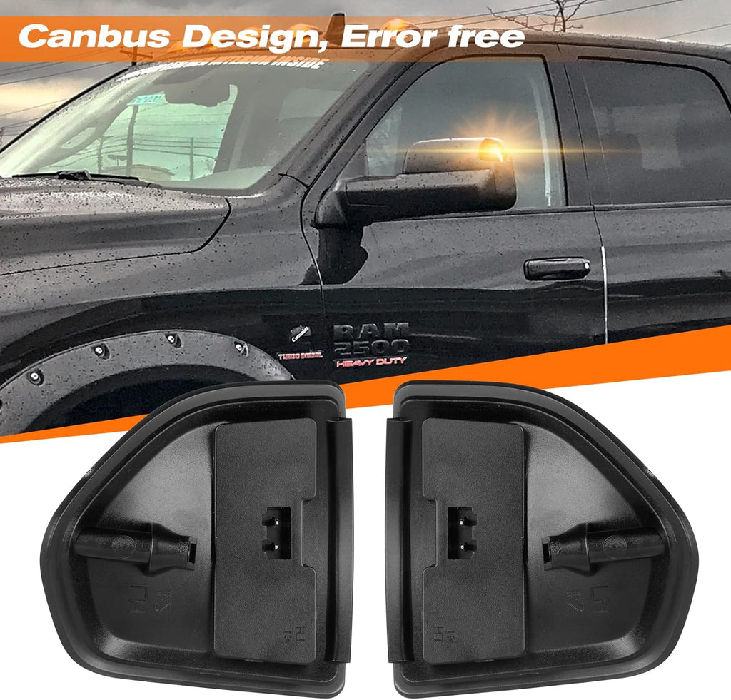 54 LED Sequential Amber Side Mirror Turn Signal Light, 2 Pack R628545