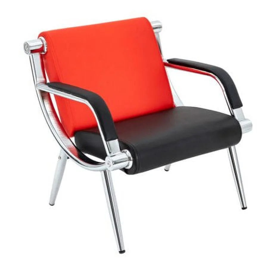 2PCS PU Leather Guest Chair Q74044