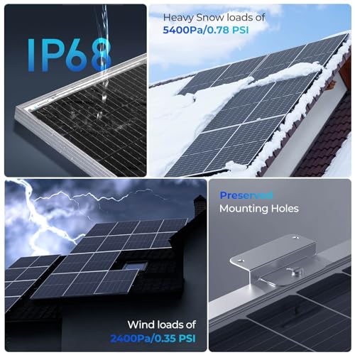 1100W 550 Watt Monocrystalline Solar Panels G28196