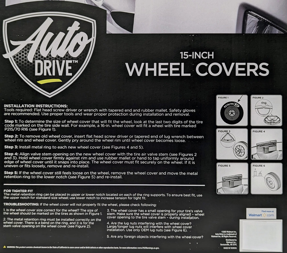 15-inch Wheel Cover Silver Alloy Finish U270706