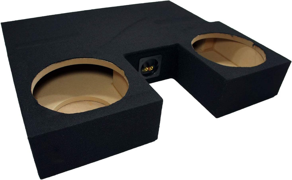 Toyota Tundra 07-12 Double Cab Truck Dual 10 Subwoofer Sub Box Enclosure 600 Watts Peak I779229