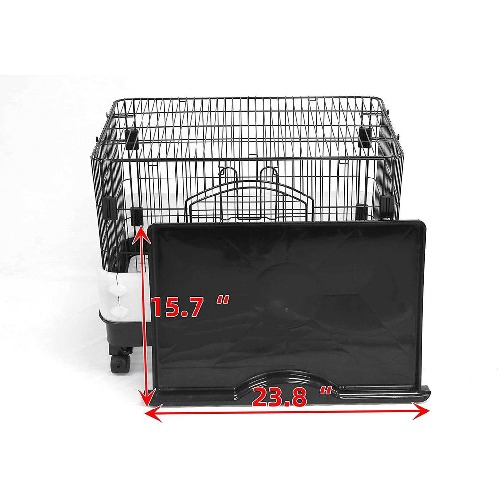 26 Rabbit Cage with Pull Out Tray and Caster X397