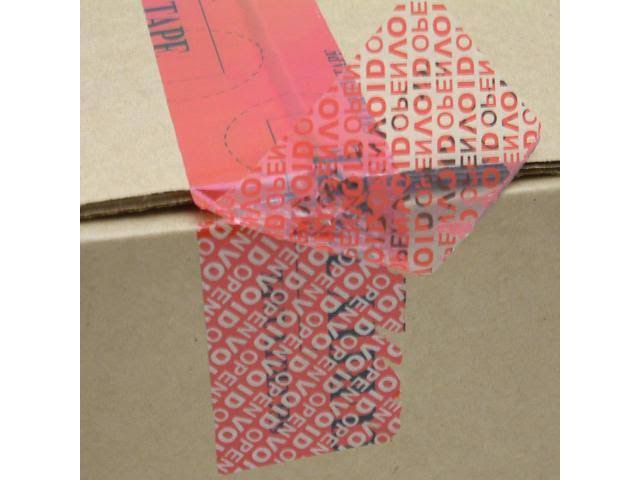 Tamper Evident Carton Sealing Tape 3 in. x 55 yds. W995960