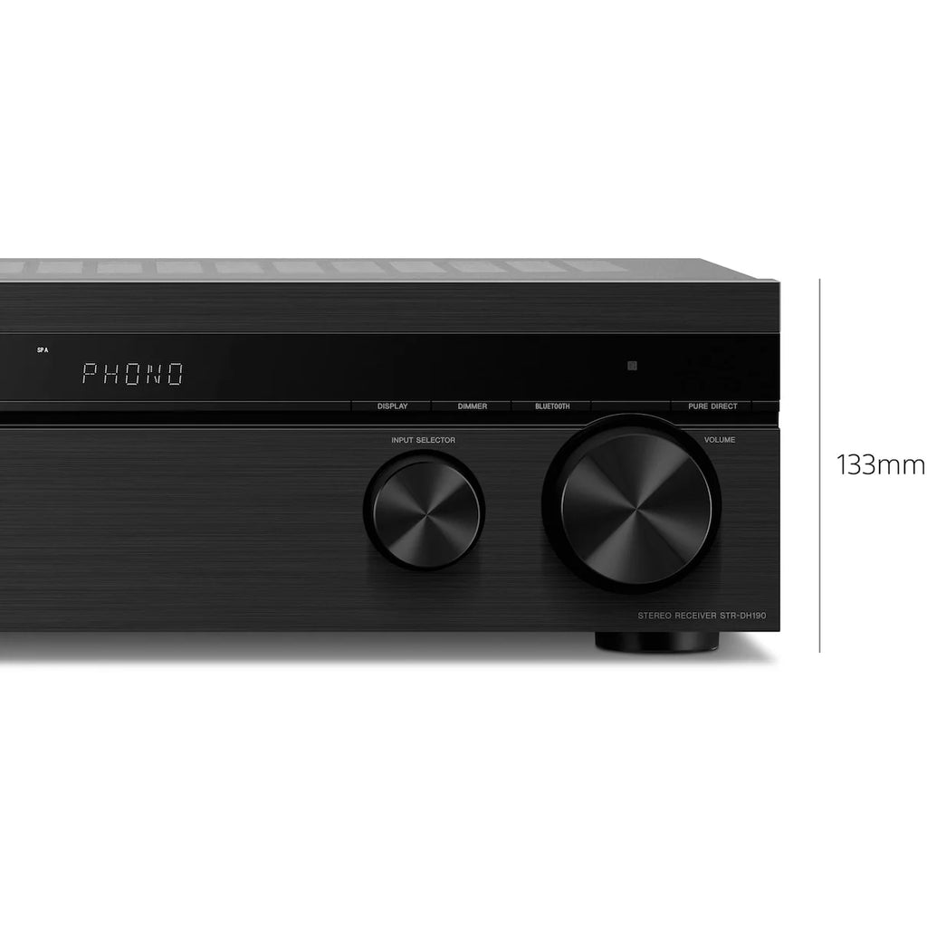 Stereo Receiver with Phono Input and Bluetooth Connectivity G5691