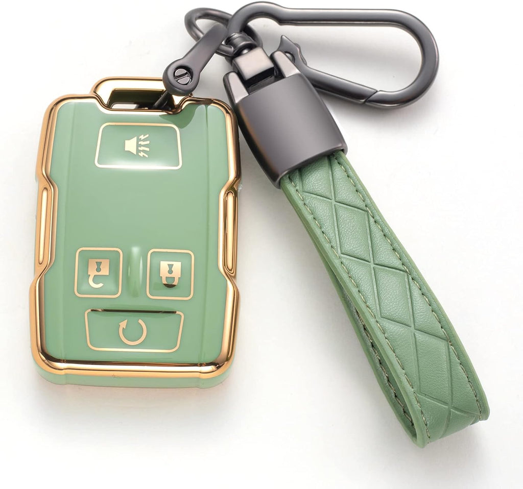 Green Key Fob Cover Case C3407