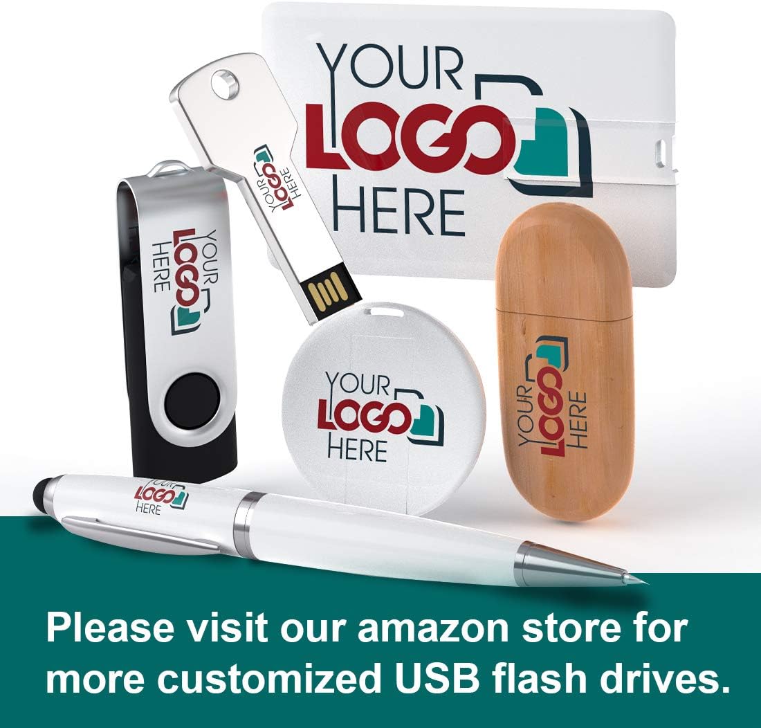 Custom Credit Card USB Flash Drive 512MB 100 Pack U4686
