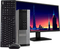 Intel Quad-Core i5 Desktop Computer PC with 500GB SSD, 8GB DDR3 RAM, Windows 10 Home, New 24in Monitor, Wireless Keyboard and Mouse O396878