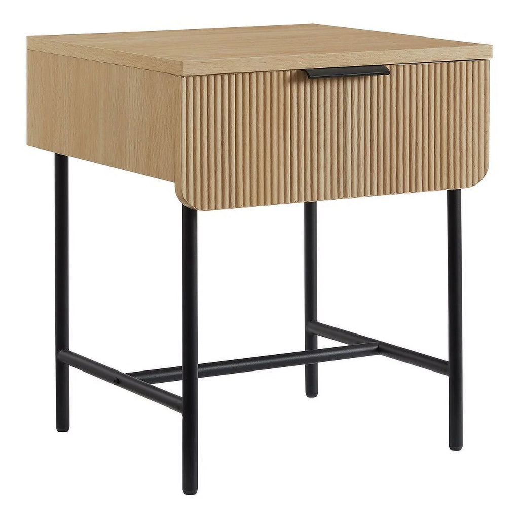 18.5" 1-Drawer Wood Side Table U4230