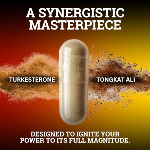 Black 1000mg Turkesterone Supplement X554