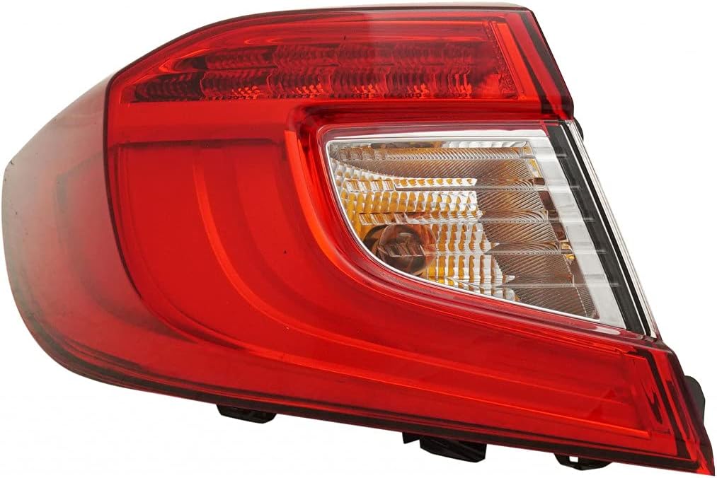 Tail Light Assembly Driver Side with Bulb Y330